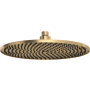 Perrin and Rowe Holborn 1.8 GPM Single Function Shower Head Satin English Gold