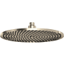 Perrin and Rowe Holborn 1.8 GPM Single Function Shower Head Satin Nickel