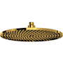 Perrin and Rowe Holborn 1.8 GPM Single Function Shower Head Unlacquered Brass (Living Finish)