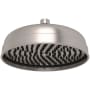 Perrin and Rowe 1.8 GPM Single Function Rain Shower Head Satin Nickel