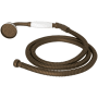 Perrin and Rowe 1.8 GPM Single Function Hand Shower Package - Includes Hose English Bronze