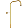 Perrin and Rowe Retrofit Shower with Shower Arm Unlacquered Brass (Living Finish)