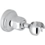 Perrin and Rowe Brass Wall Mounted Hand Shower Holder Polished Chrome
