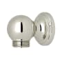 Perrin and Rowe Wall Outlet for Riser Polished Nickel