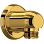 Perrin and Rowe Holborn Handshower Outlet Unlacquered Brass (Living Finish)