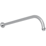 Perrin and Rowe Holborn 15" Wall Mounted Shower Arm and Flange Polished Chrome
