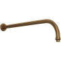 Perrin and Rowe Holborn 15" Wall Mounted Shower Arm and Flange English Bronze