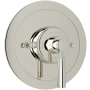 Perrin and Rowe Holborn Thermostatic Valve Trim Only with Single Lever Handle - Less Rough In Polished Nickel