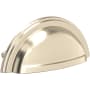 Perrin and Rowe 3 Inch Center to Center Cup Cabinet Pull - Pack of 5 Satin Nickel