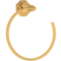Perrin and Rowe Deco 7" Wall Mounted Towel Ring English Gold