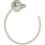 Perrin and Rowe Deco 7" Wall Mounted Towel Ring Polished Nickel