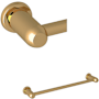 Perrin and Rowe Holborn 18" Towel Bar Unlacquered Brass