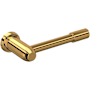 Perrin and Rowe Holborn Wall Mounted Euro Toilet Paper Holder Unlacquered Brass (Living Finish)