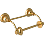 Perrin and Rowe Holborn Wall Mounted Pivoting Toilet Paper Holder Unlacquered Brass (Living Finish)