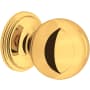 Perrin and Rowe 1-1/4 Inch Round Cabinet Knob - Pack of 5 English Gold