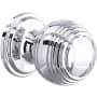 Perrin and Rowe 1-1/4 Inch Round Cabinet Knob - Pack of 5 Polished Chrome