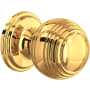 Perrin and Rowe 1-1/4 Inch Round Cabinet Knob - Pack of 5 English Gold