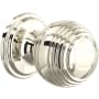 Perrin and Rowe 1-1/4 Inch Round Cabinet Knob - Pack of 5 Polished Nickel