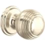 Perrin and Rowe 1-1/4 Inch Round Cabinet Knob - Pack of 5 Satin Nickel