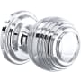 Perrin and Rowe 1 Inch Round Cabinet Knob - Pack of 5 Polished Chrome