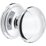 Perrin and Rowe 1-1/4 Inch Round Cabinet Knob - Pack of 5 Polished Chrome