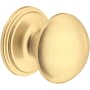 Perrin and Rowe 1-1/4 Inch Round Cabinet Knob - Pack of 5 Satin English Gold