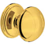 Perrin and Rowe 1-1/4 Inch Round Cabinet Knob - Pack of 5 Unlacquered Brass