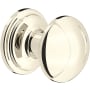 Perrin and Rowe 1 Inch Round Cabinet Knob - Pack of 5 Polished Nickel