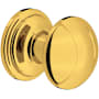 Perrin and Rowe 1 Inch Round Cabinet Knob - Pack of 5 Unlacquered Brass (Living Finish)