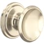 Perrin and Rowe 1-1/4 Inch Round Cabinet Knob - Pack of 5 Satin Nickel