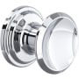 Perrin and Rowe 1 Inch Round Cabinet Knob - Pack of 5 Polished Chrome