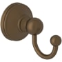 Perrin and Rowe Georgian Era Single Robe Hook English Bronze