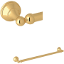Perrin and Rowe Georgian Era 20" Towel Bar English Gold