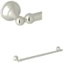 Perrin and Rowe Georgian Era 20" Towel Bar Polished Nickel