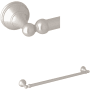 Perrin and Rowe Georgian Era 20" Towel Bar Satin Nickel