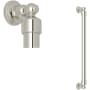 Perrin and Rowe Georgian Era 22" Grab Bar Polished Nickel