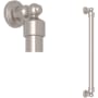 Perrin and Rowe Georgian Era 22" Grab Bar Satin Nickel