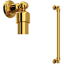 Perrin and Rowe Georgian Era 22" Grab Bar Unlacquered Brass (Living Finish)