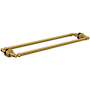 Perrin and Rowe 24" Shower Door Pull Handle Unlacquered Brass (Living Finish)