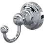 Perrin and Rowe Edwardian Single Robe Hook Polished Chrome