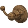 Perrin and Rowe Edwardian Double Robe Hook English Bronze