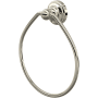 Perrin and Rowe Edwardian 6-1/2" Wall Mounted Towel Ring Polished Nickel