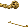 Perrin and Rowe Edwardian 20" Towel Bar Unlacquered Brass (Living Finish)