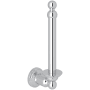Perrin and Rowe Edwardian Wall Mounted Toilet Paper Holder Polished Chrome