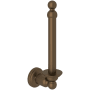 Perrin and Rowe Edwardian Wall Mounted Toilet Paper Holder English Bronze