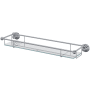 Perrin and Rowe Edwardian 22" Brass Bathroom Shelf Polished Chrome
