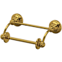 Perrin and Rowe Edwardian Wall Mounted Toilet Paper Holder Unlacquered Brass (Living Finish)