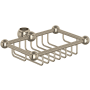 Perrin and Rowe Basket for Slide Bar Satin Nickel