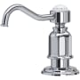 Perrin and Rowe Deck Mounted Soap Dispenser with 16 oz Capacity Polished Chrome