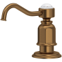 Perrin and Rowe Deck Mounted Soap Dispenser with 16 oz Capacity English Bronze